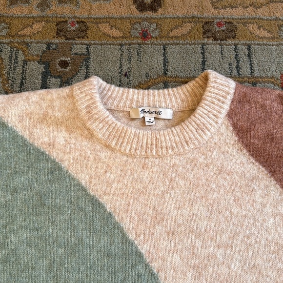 Madewell Colorblock Woolblend Sweater - Picture 2 of 7